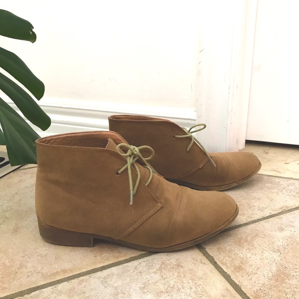 Madden Girl Suede Booties
